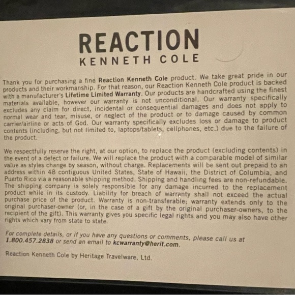 Kenneth Cole REACTION Emma Women's Backpack 15" Laptop - Picture 7 of 7